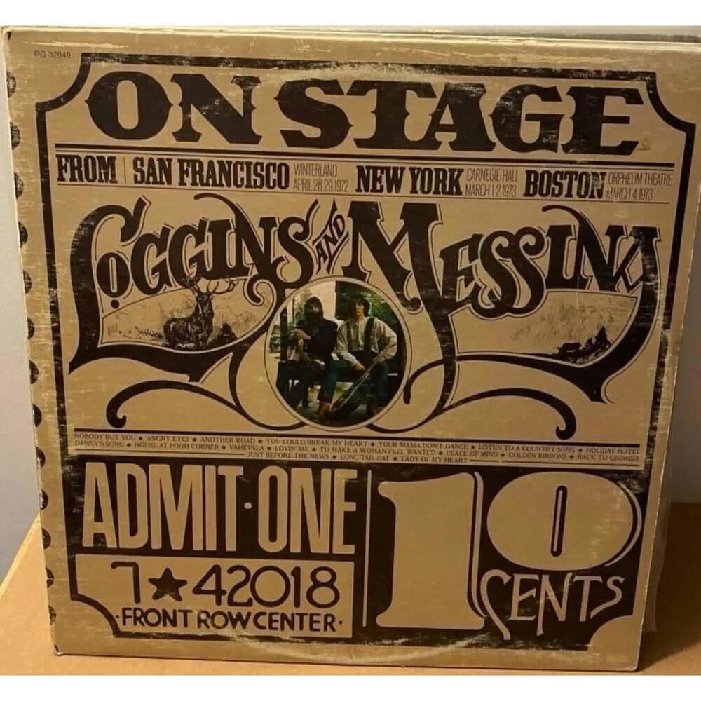 Loggins and Messina - On Stage 33rpm VG+ AJ7